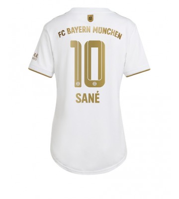 Bayern Munich Leroy Sane #10 Bortedrakt Kvinner 2022-23 Kortermet